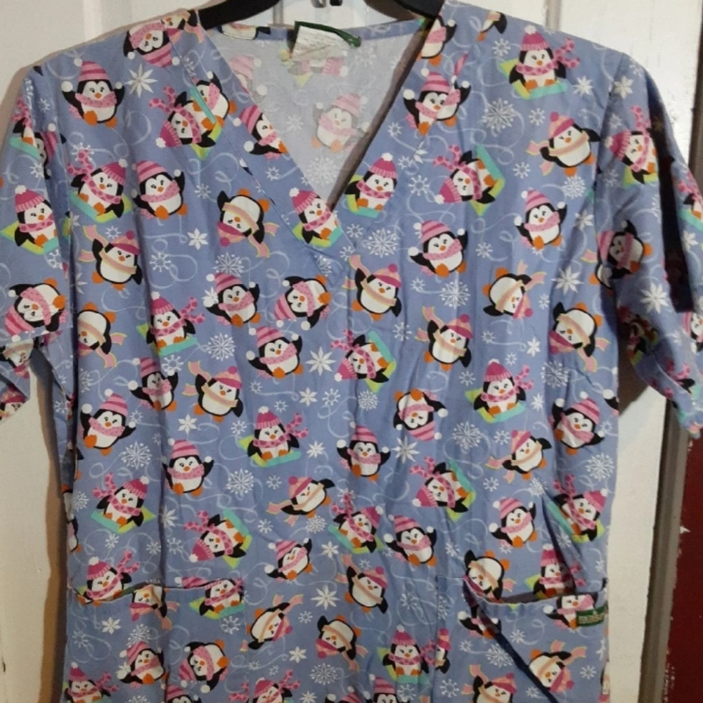 Winter Scrub Top
